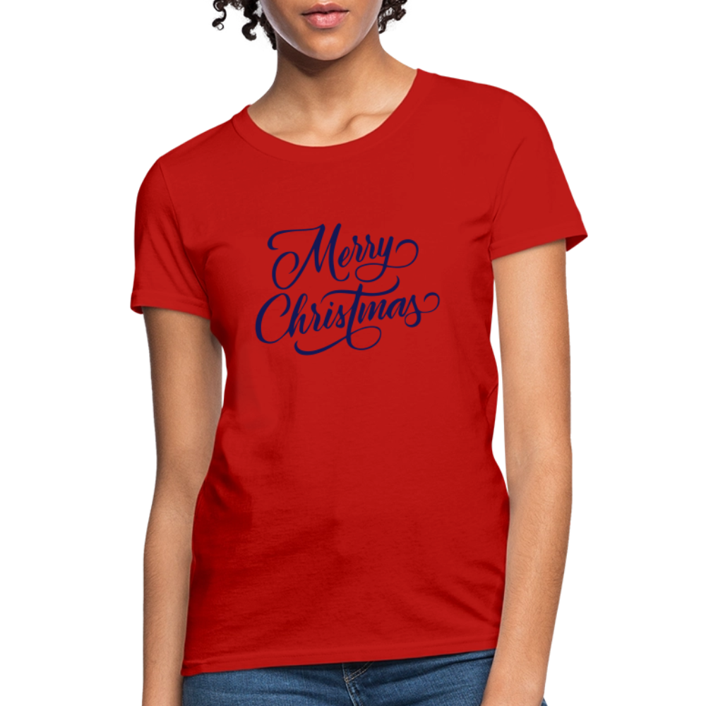 Merry Christmas 2 Women's T-Shirt - red