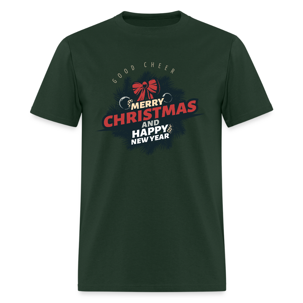 Merry Christmas Men's T-Shirt - forest green