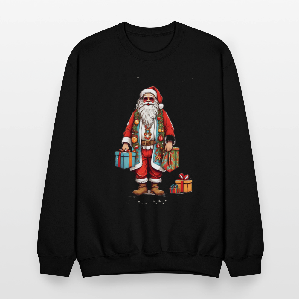 Hippie Santa 2 Sweatshirt - black