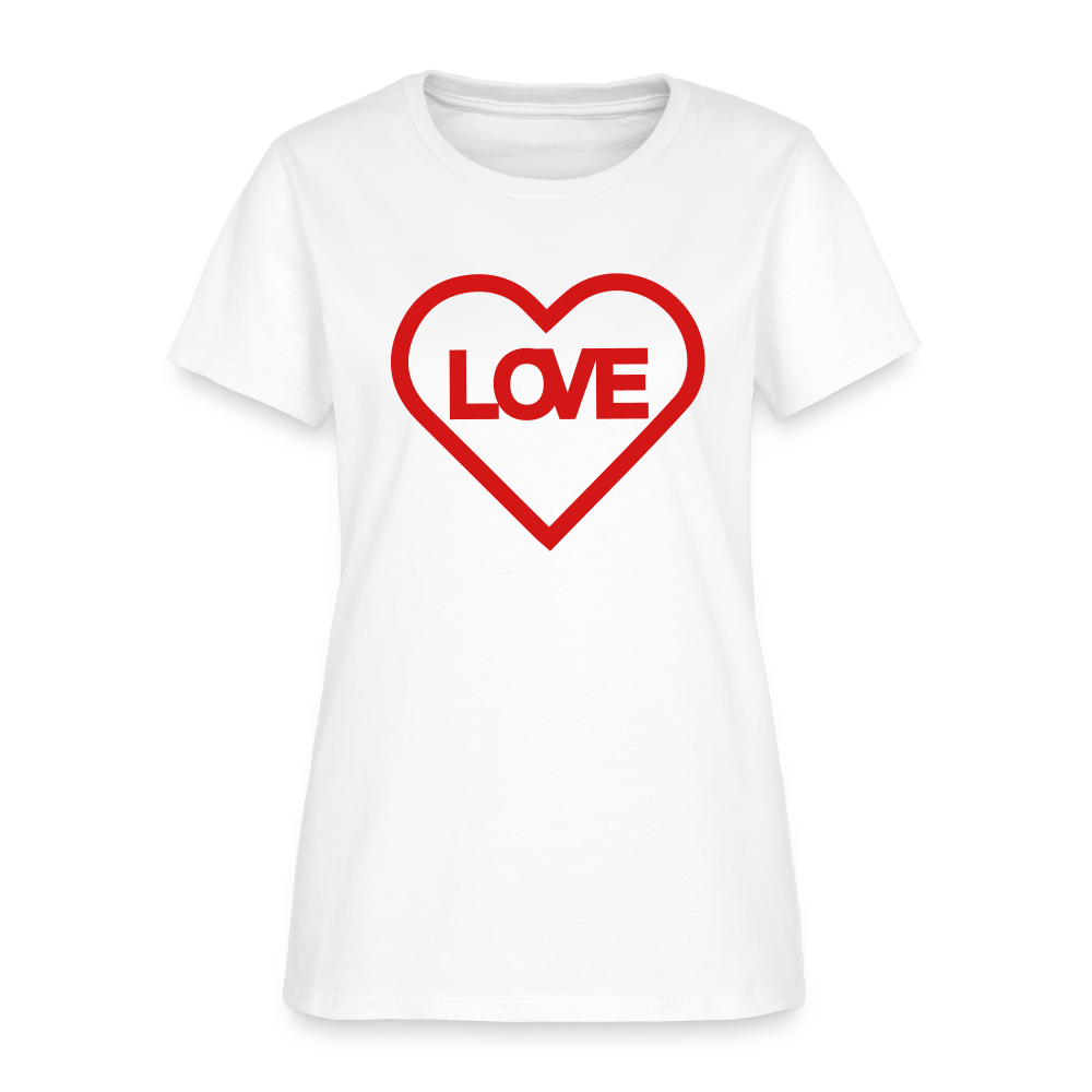 Love Women's T-Shirt - white
