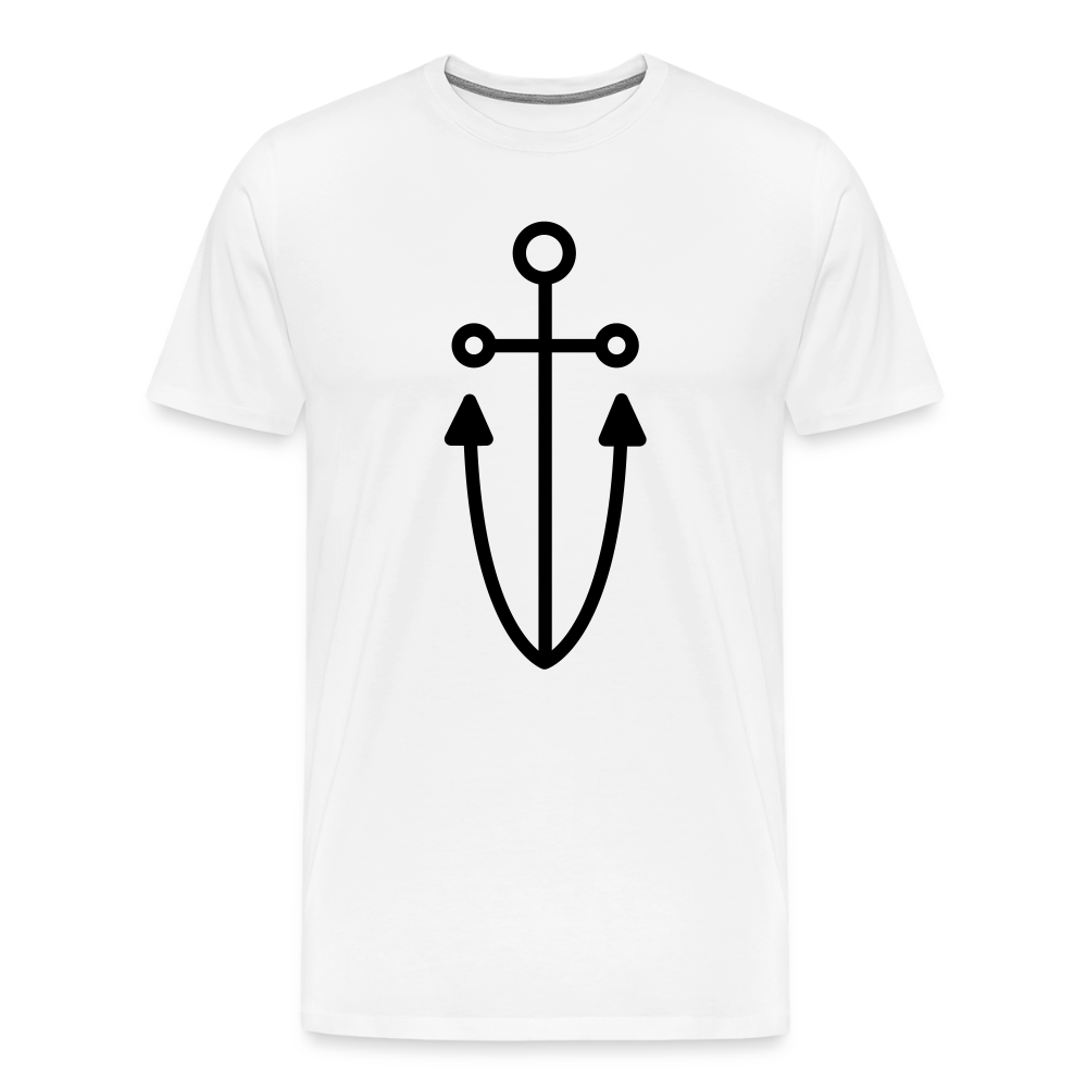 Anchor Men's Premium T-Shirt - white