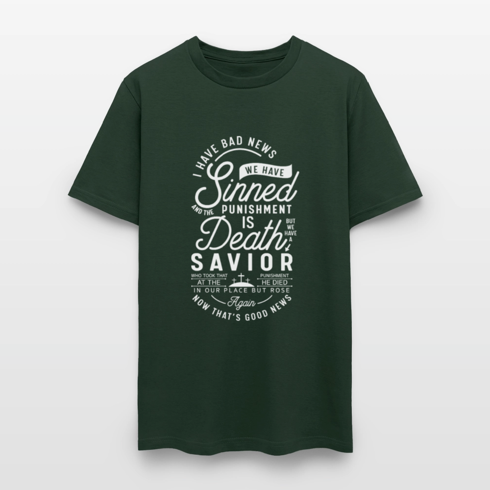 News Men's T-Shirt | GILDAN 5000 - forest green