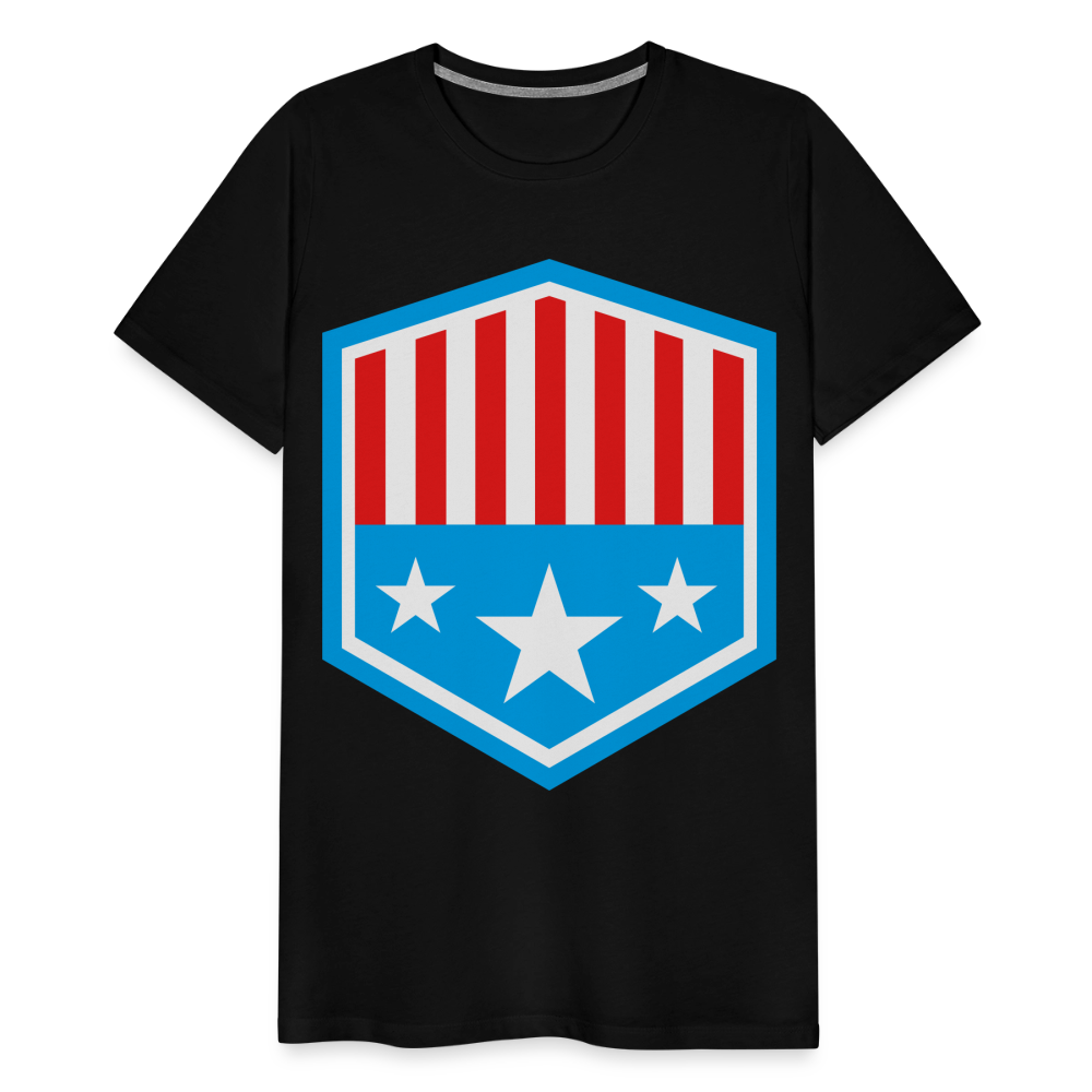 Men's Patriot Tee - black