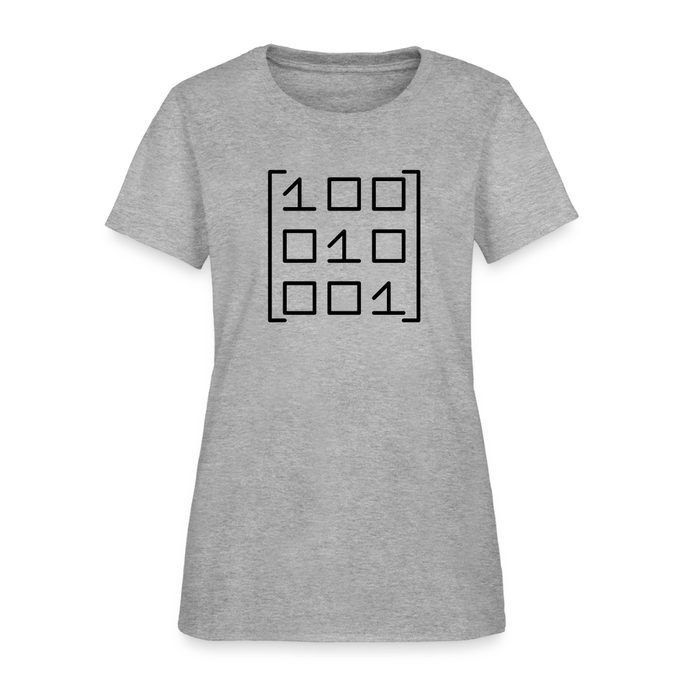 Numbers Women's T-Shirt - heather gray