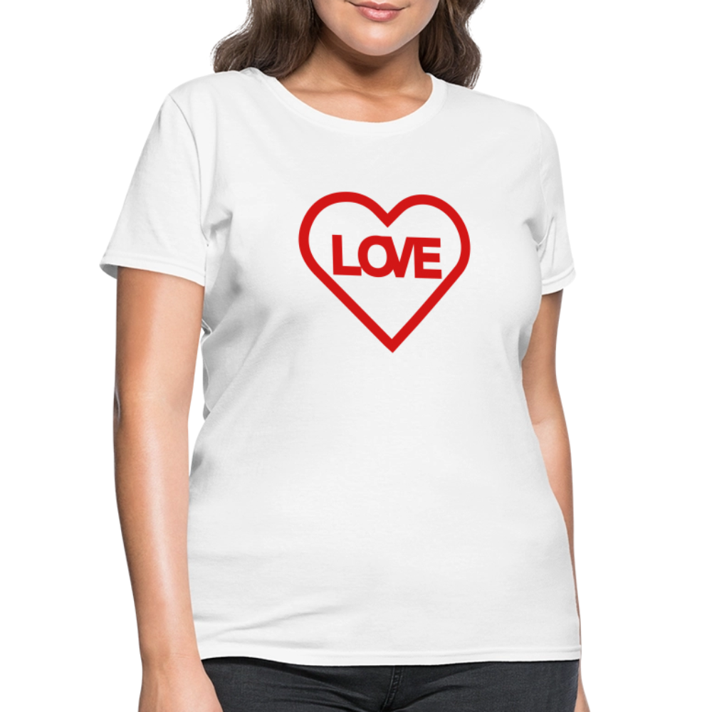 Love Women's T-Shirt - white