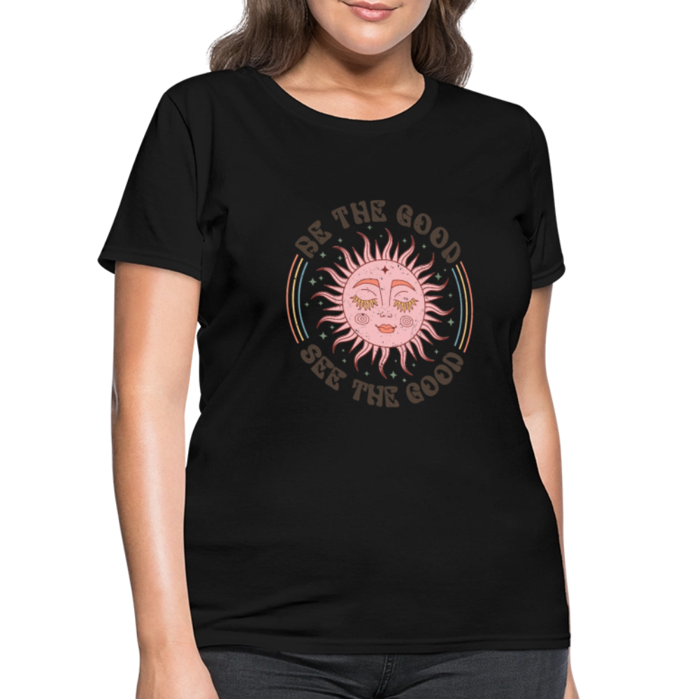 Be The Good See The Good Women's Tee - black