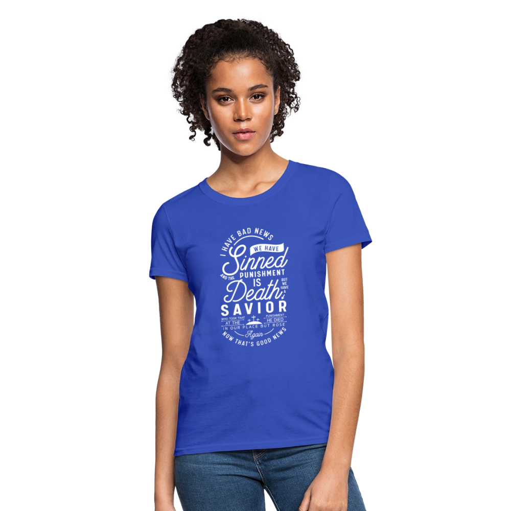 News Women's T-Shirt - royal blue