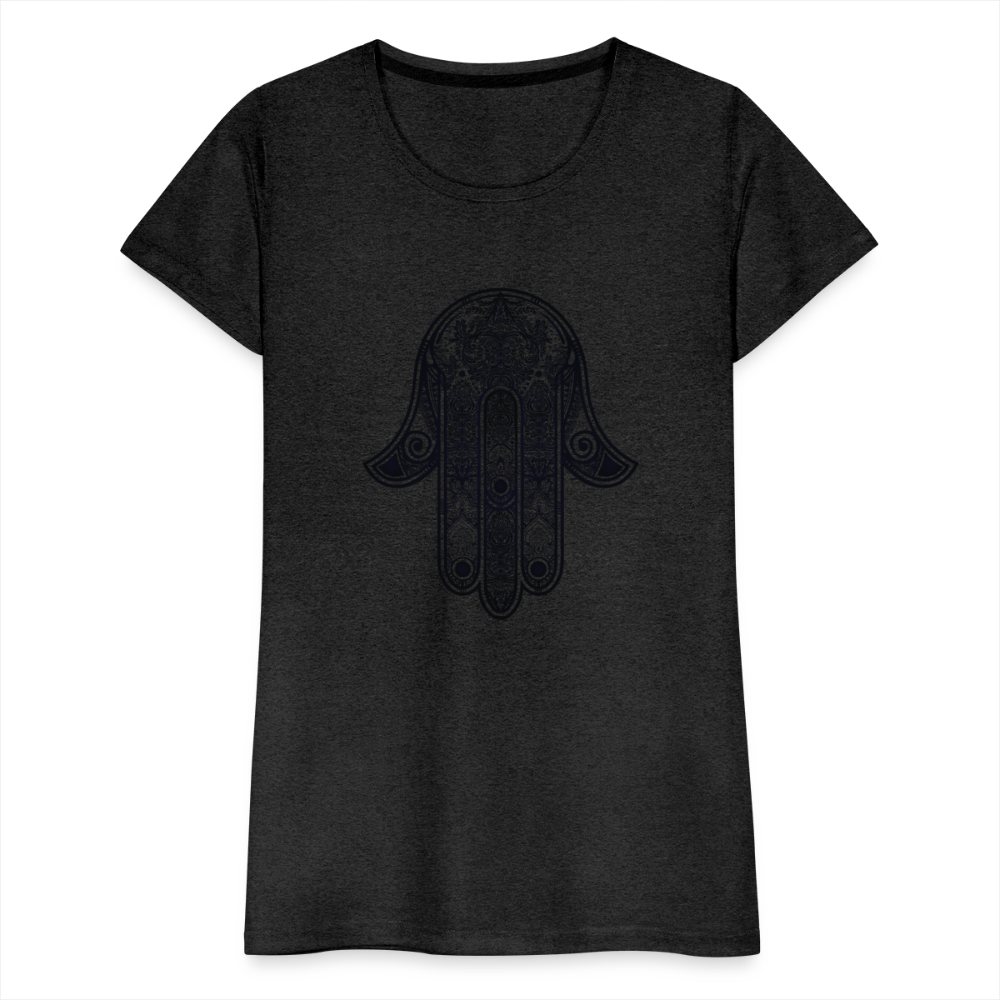 Hand of Fatimah Women’s Premium T-Shirt - charcoal grey