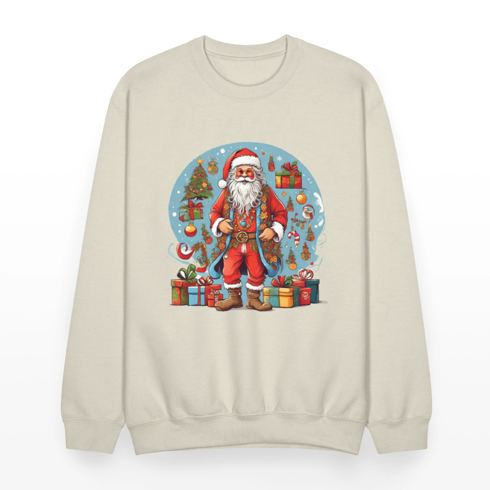 Hippie Santa Sweatshirt - Sand