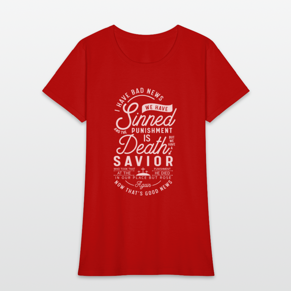 News Women's T-Shirt - red