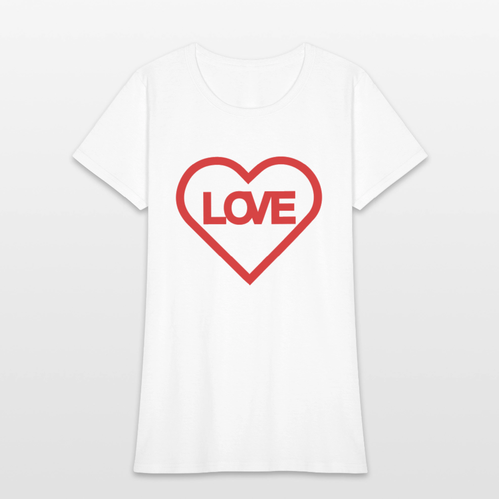 Love Women's T-Shirt - white
