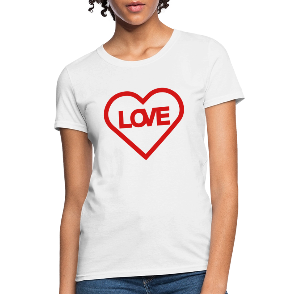 Love Women's T-Shirt - white