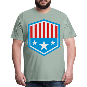 Men's Patriot Tee - steel green