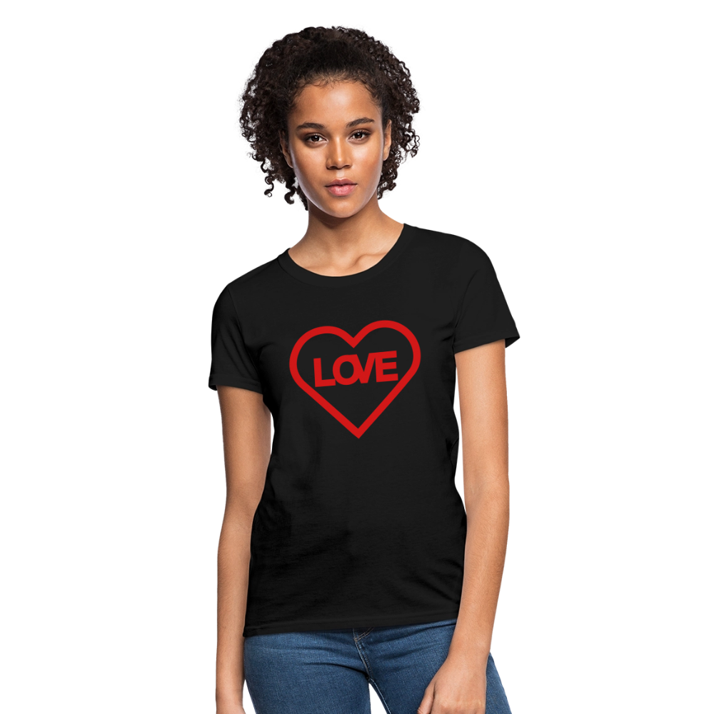Love Women's T-Shirt - black
