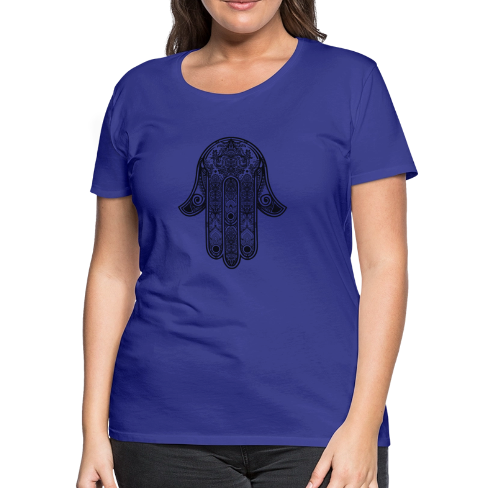 Hand of Fatimah Women’s Premium T-Shirt - royal blue