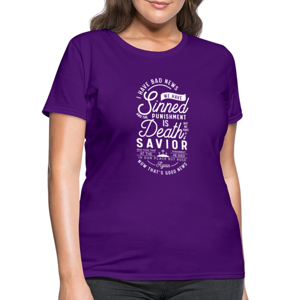 News Women's T-Shirt - purple