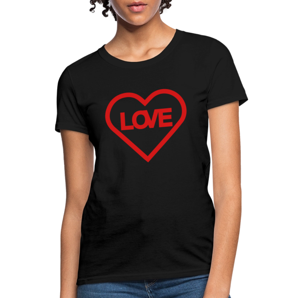 Love Women's T-Shirt - black