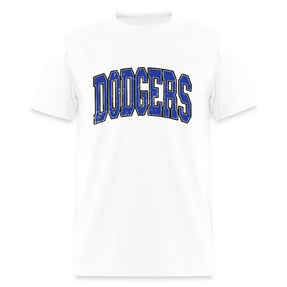 Dodgers Men's T-Shirt | GILDAN 5000 - white