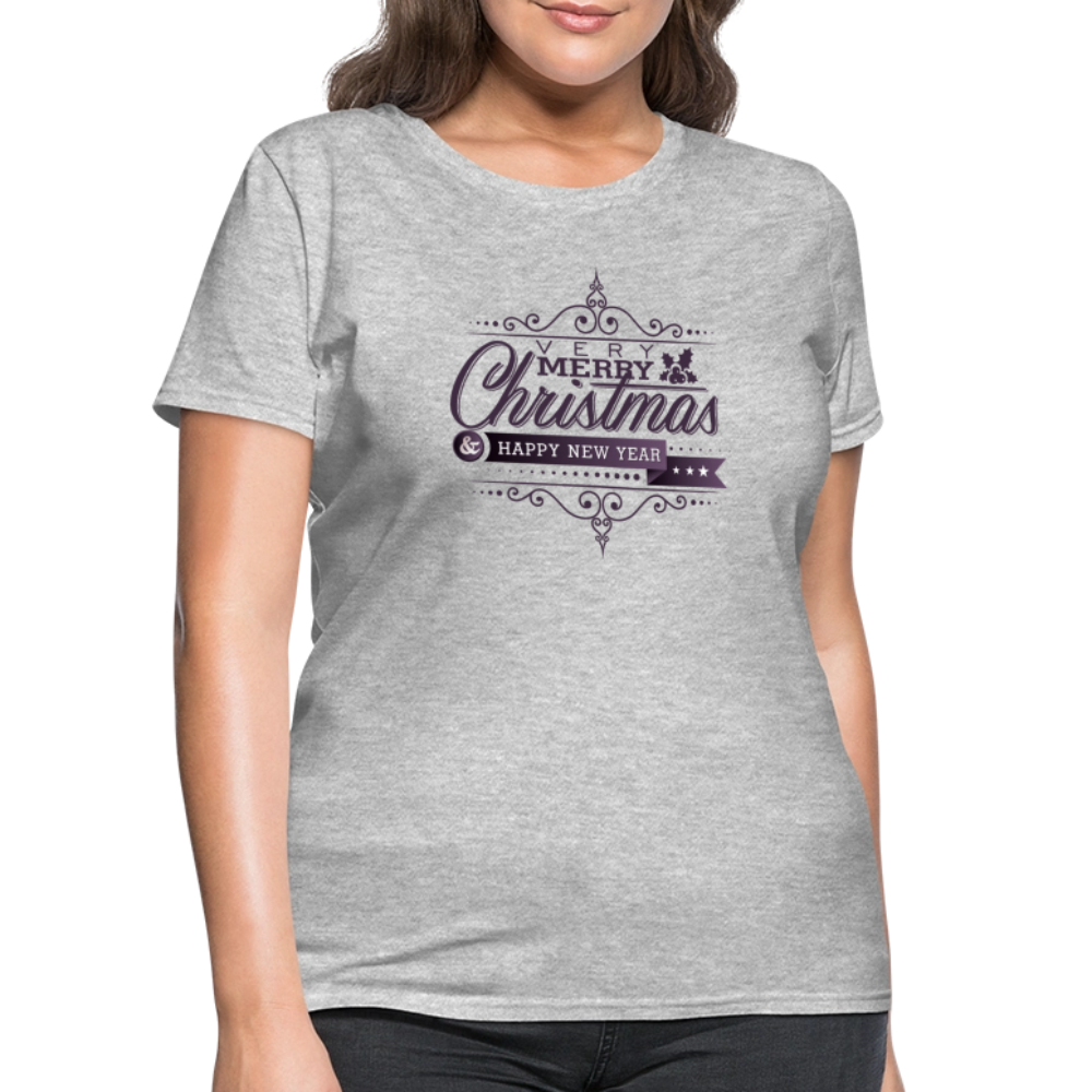 Merry Christmas 3 Women's T-Shirt - heather gray