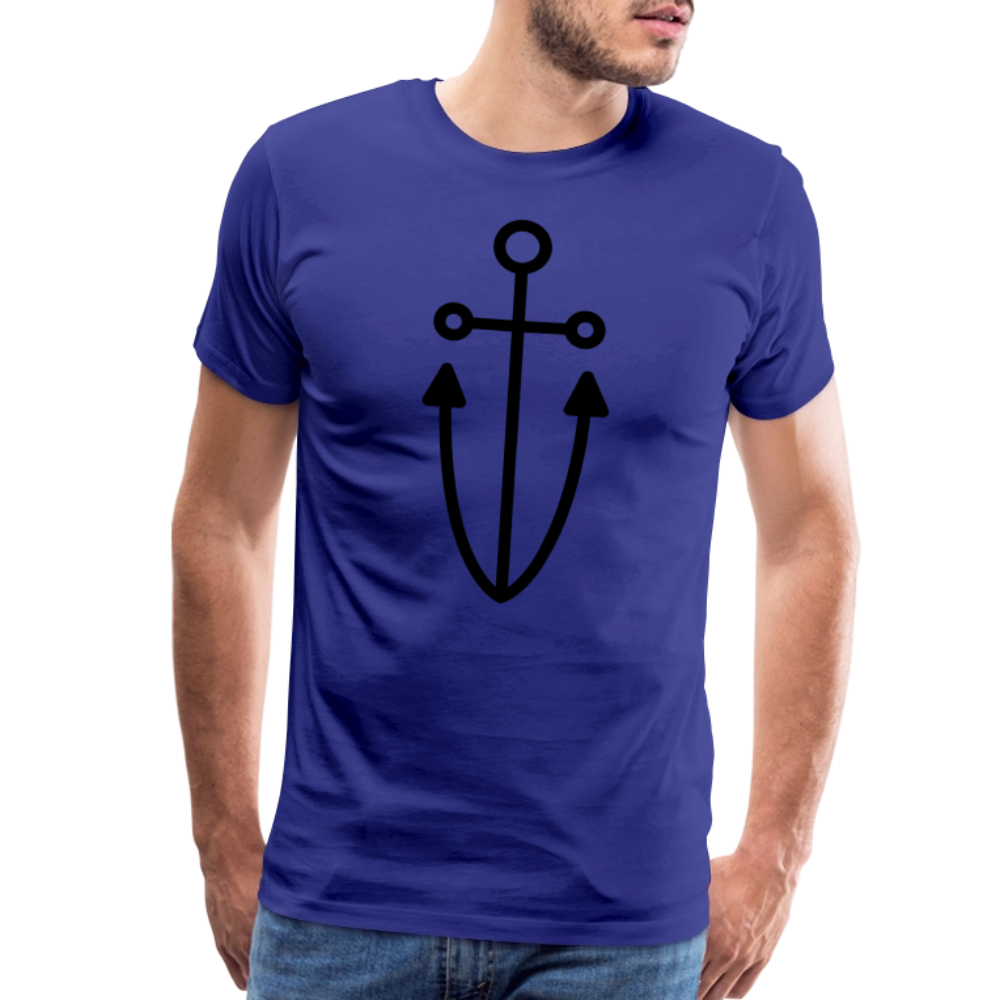 Anchor Men's Premium T-Shirt - royal blue