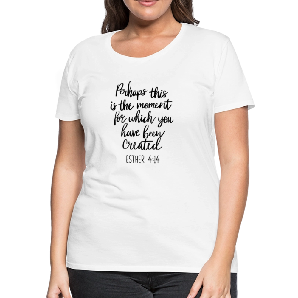 Moment Women’s Premium T-Shirt - white
