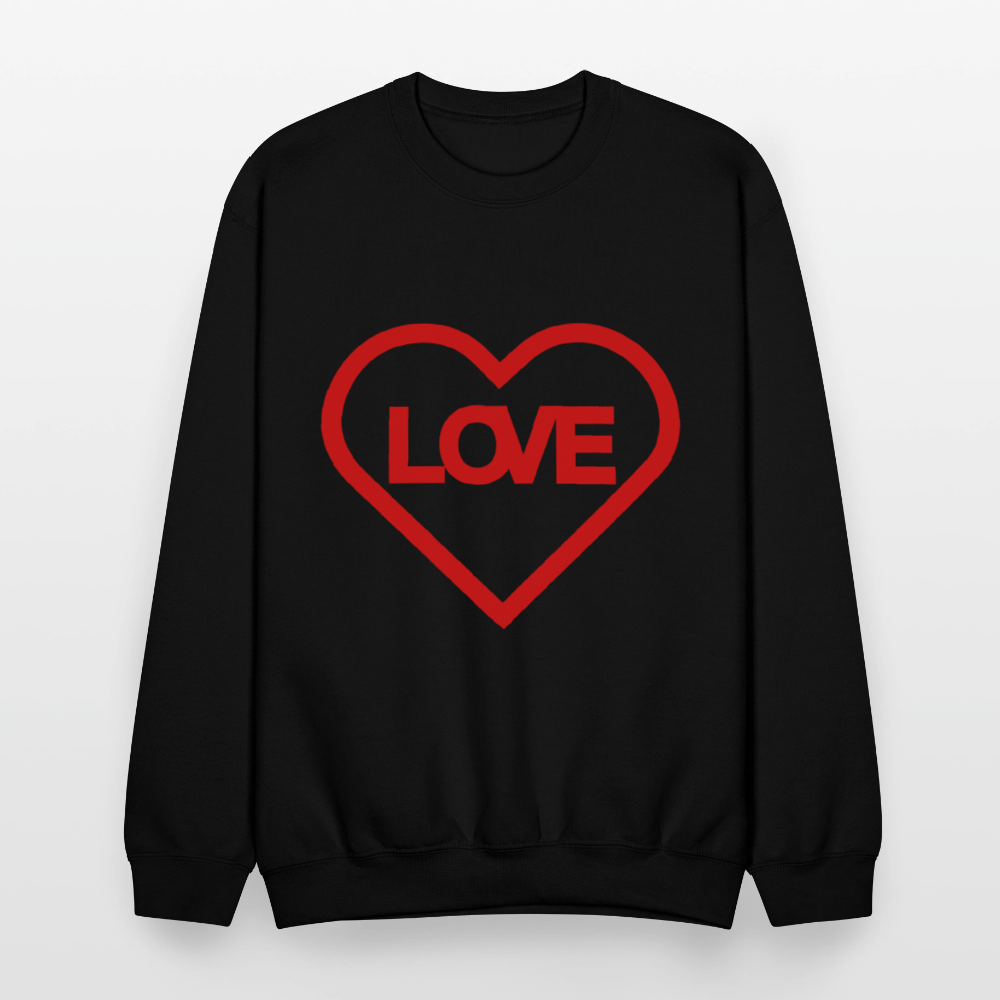 Love Crewneck Sweatshirt - black