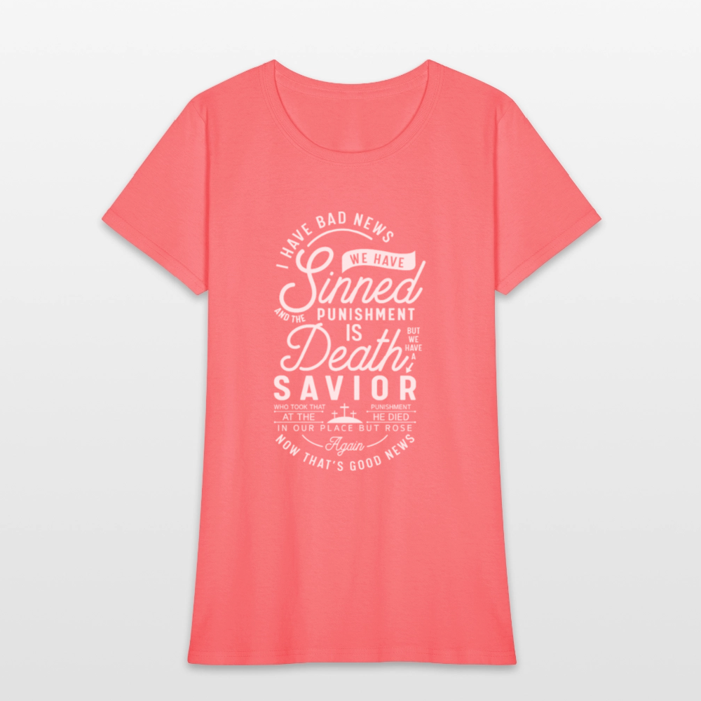 News Women's T-Shirt - coral