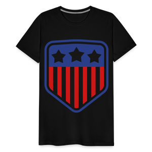 Men's Premium Patriot Tee - black