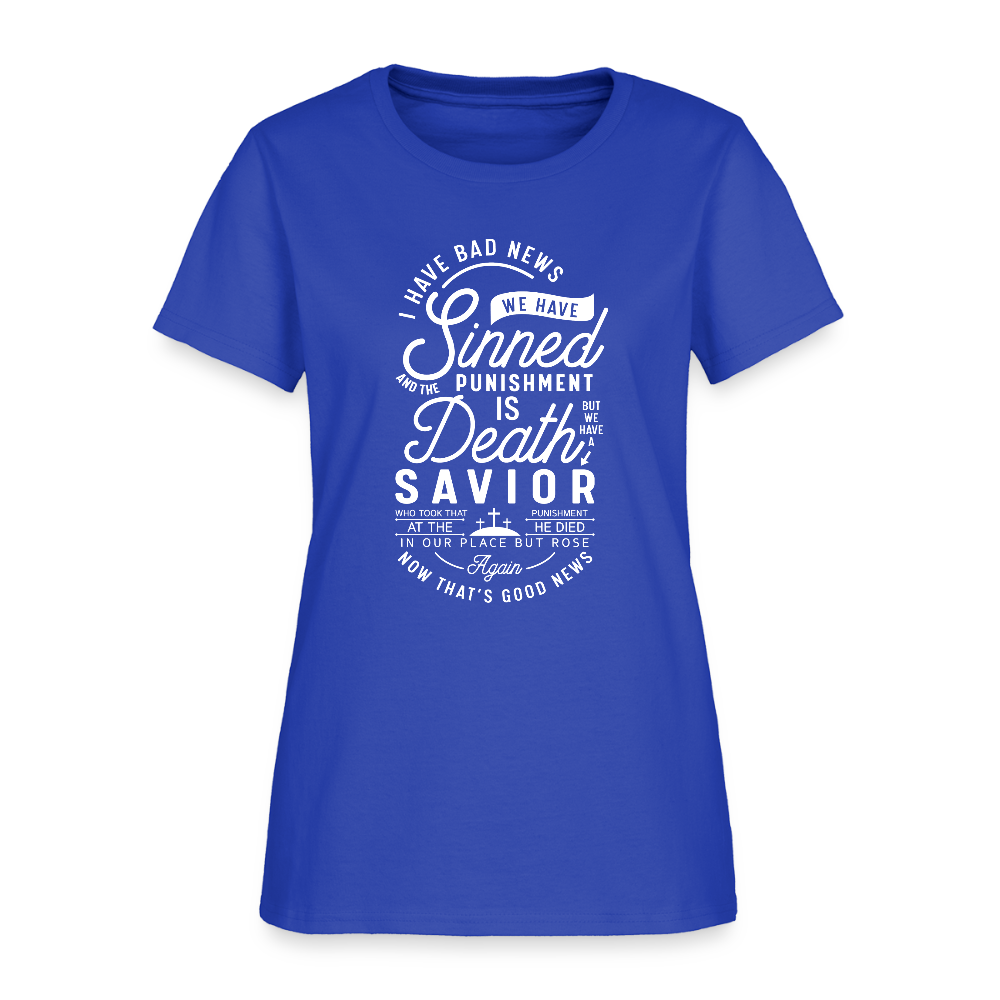 News Women's T-Shirt - royal blue