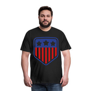 Men's Premium Patriot Tee - black