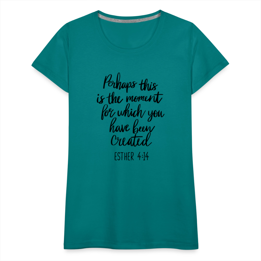 Moment Women’s Premium T-Shirt - teal