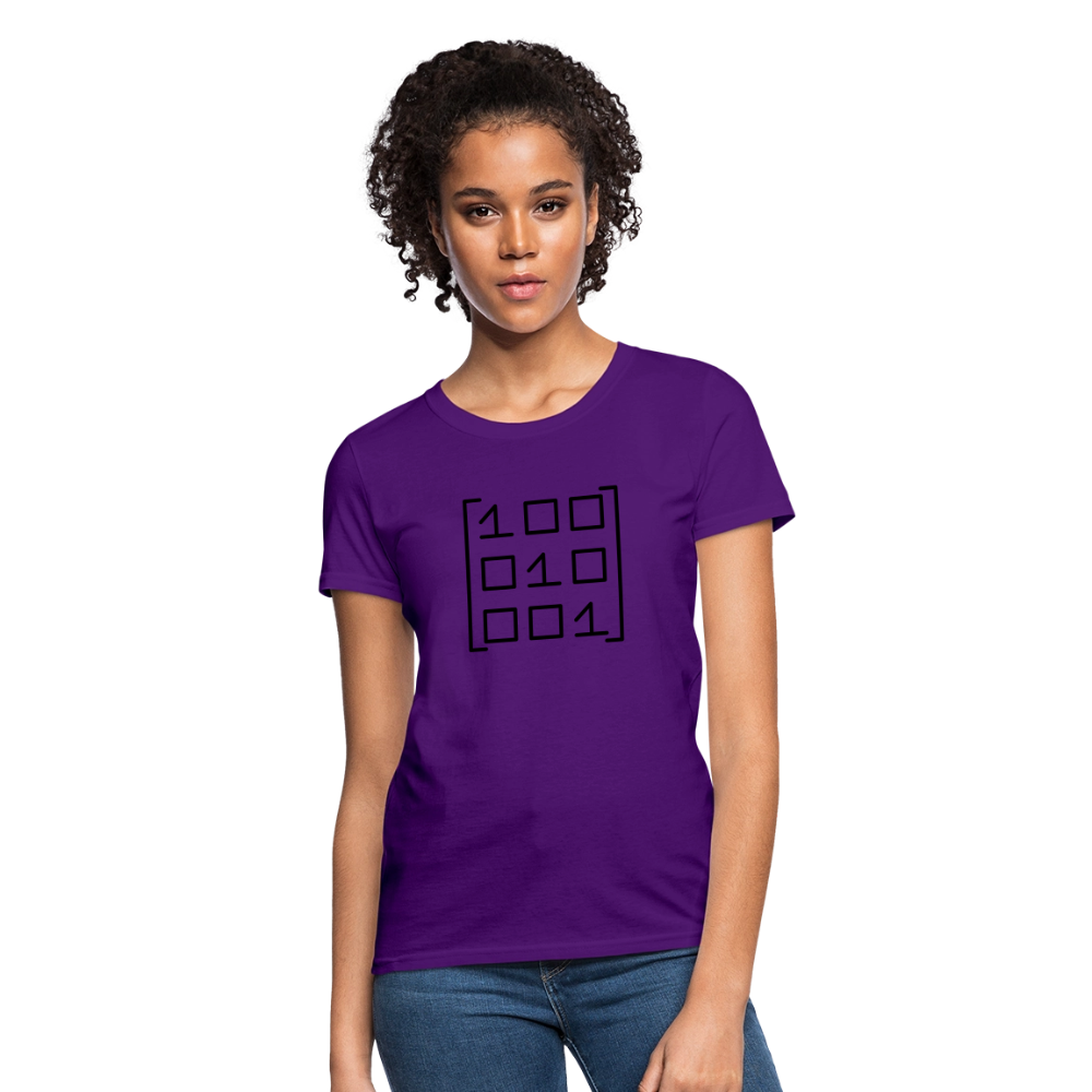 Numbers Women's T-Shirt - purple