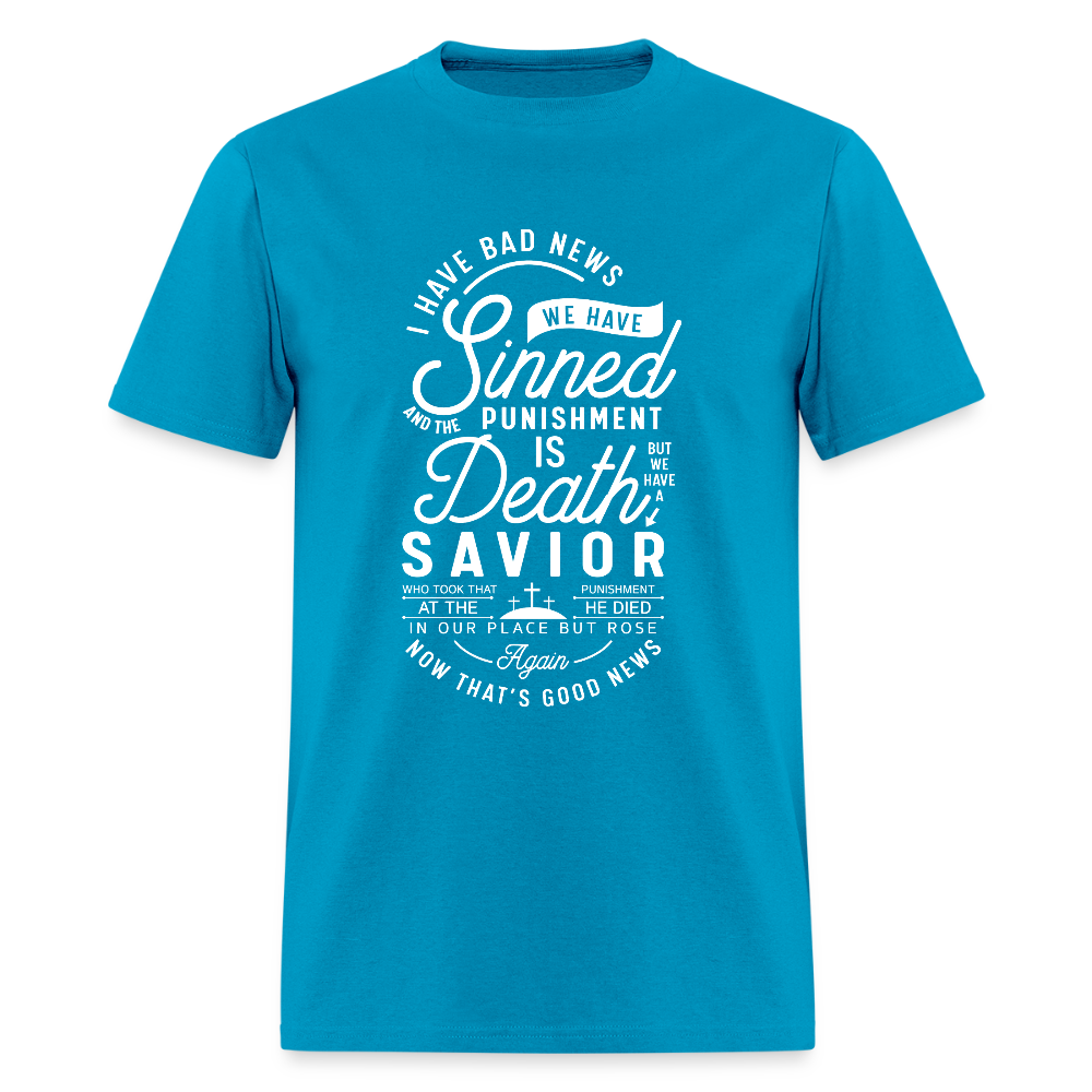 News Men's T-Shirt | GILDAN 5000 - turquoise