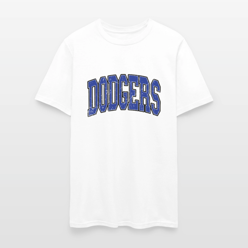 Dodgers Men's T-Shirt | GILDAN 5000 - white
