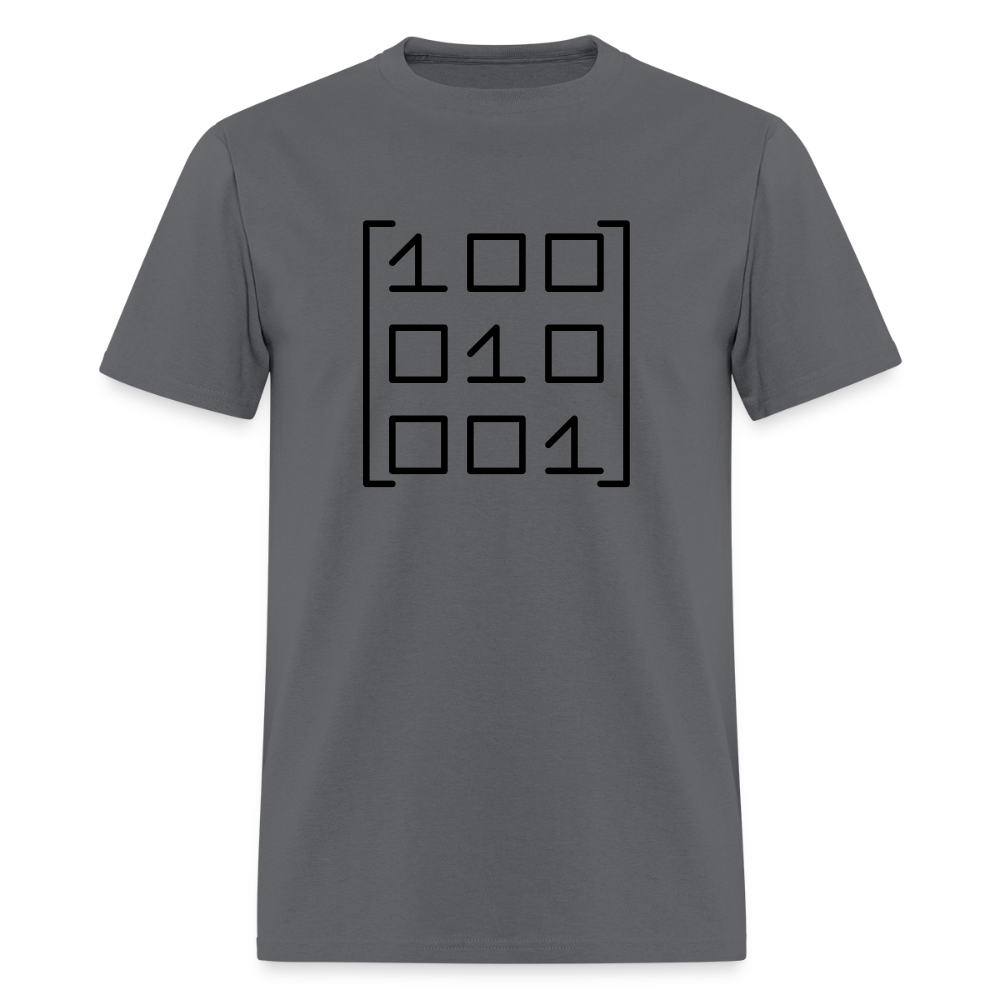 Numbers Men's T-Shirt - charcoal