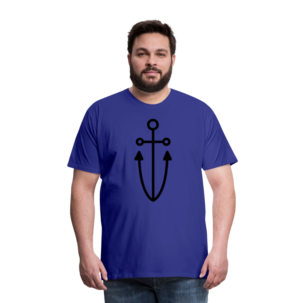 Anchor Men's Premium T-Shirt - royal blue