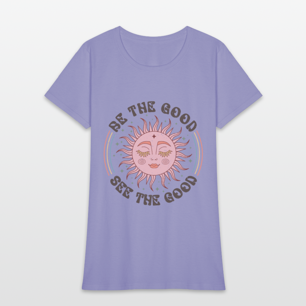 Be The Good See The Good Women's Tee - lavender