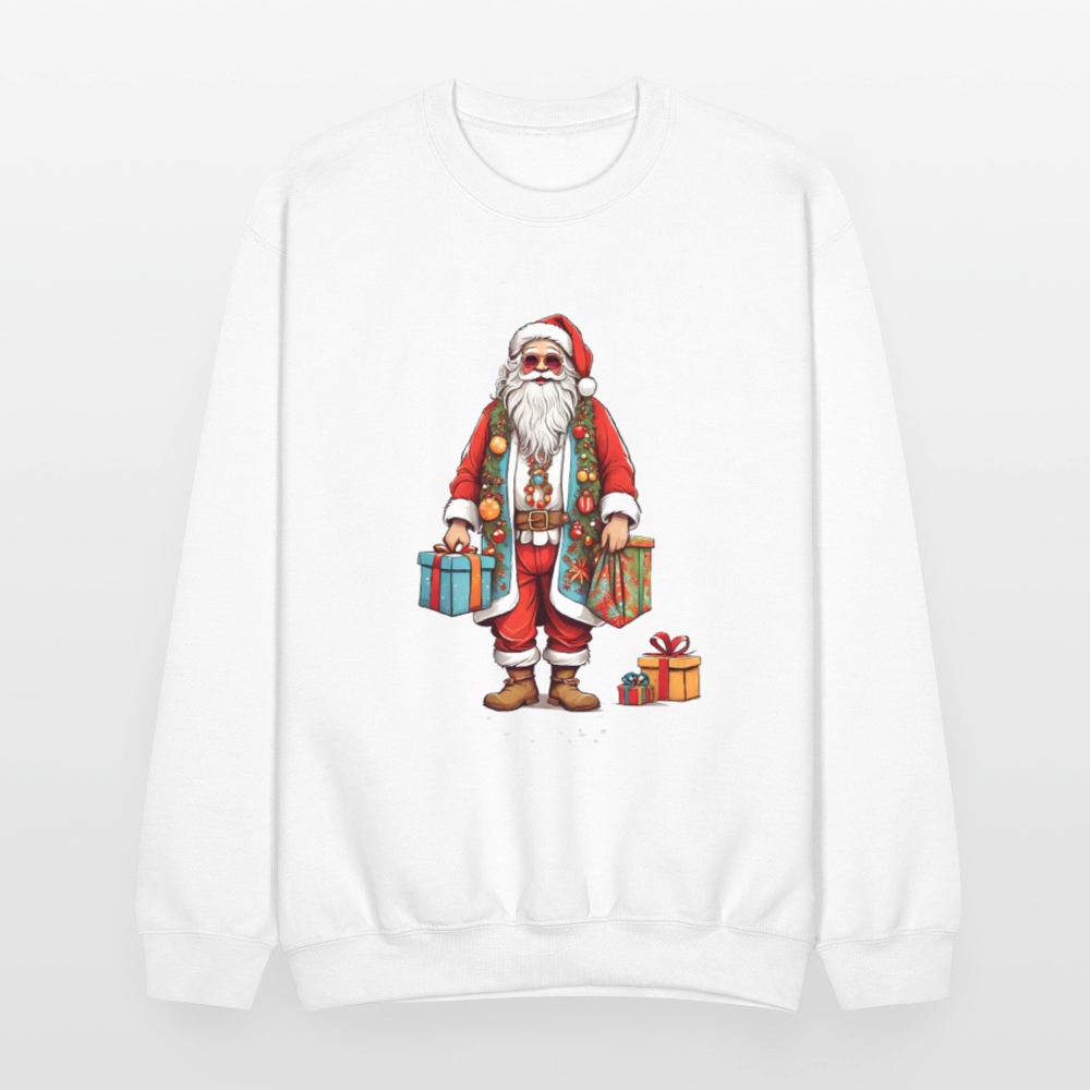 Hippie Santa 2 Sweatshirt - white
