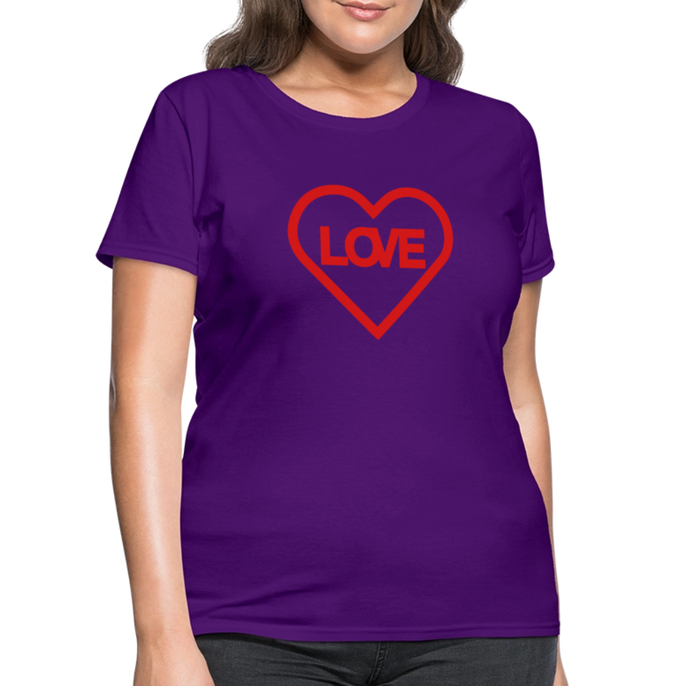 Love Women's T-Shirt - purple