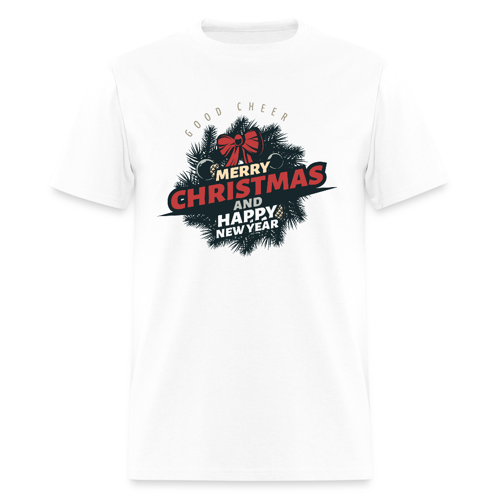 Merry Christmas Men's T-Shirt - white