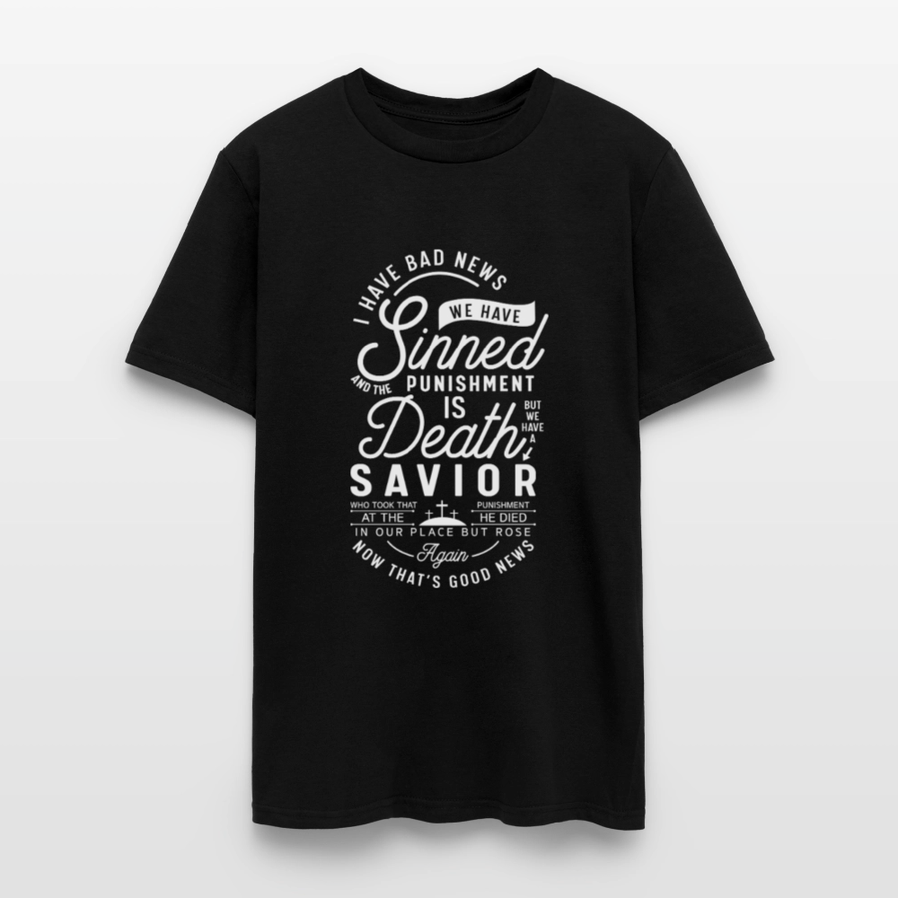 News Men's T-Shirt | GILDAN 5000 - black