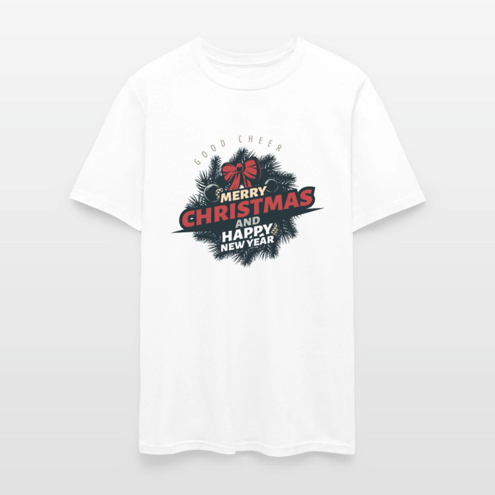 Merry Christmas Men's T-Shirt - white