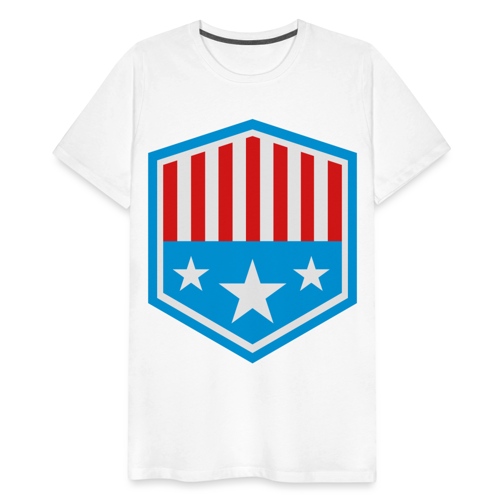 Men's Patriot Tee - white