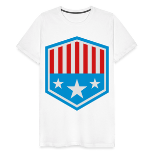 Men's Patriot Tee - white