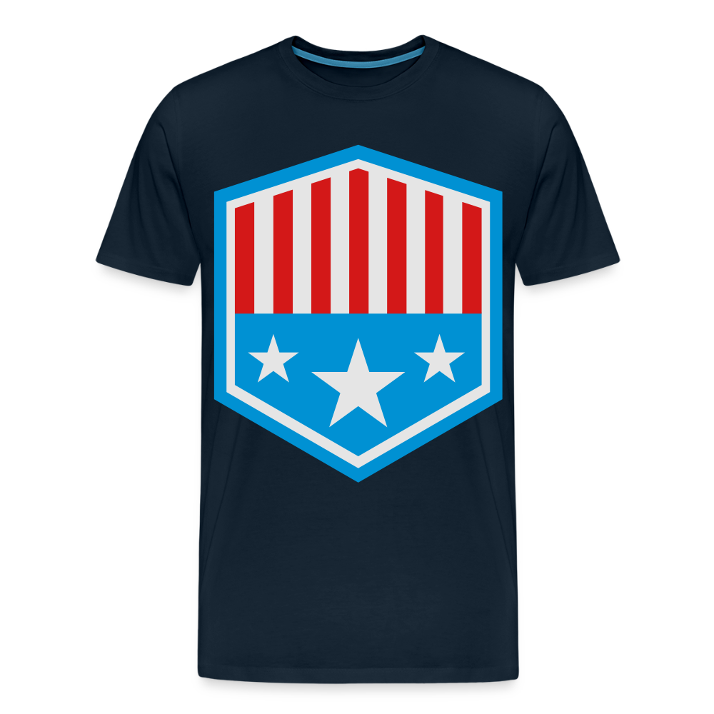 Men's Patriot Tee - deep navy
