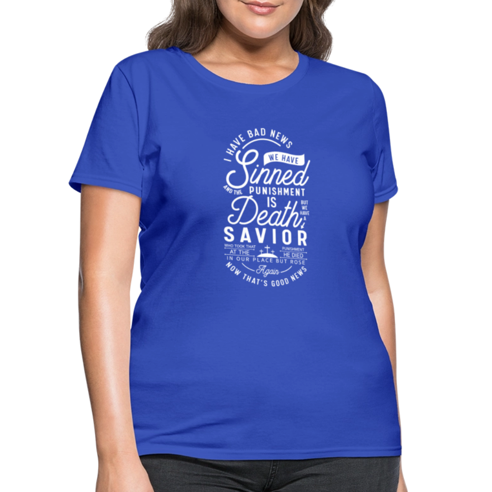 News Women's T-Shirt - royal blue