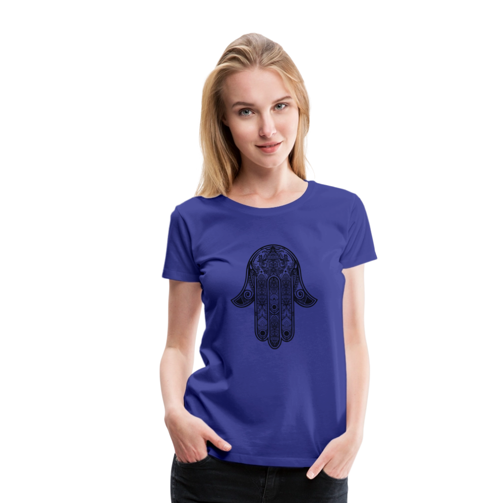 Hand of Fatimah Women’s Premium T-Shirt - royal blue
