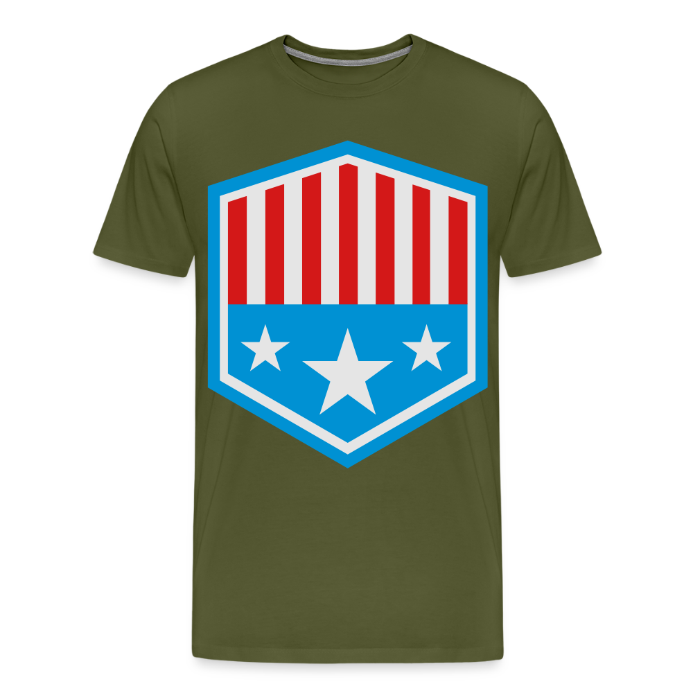 Men's Patriot Tee - olive green