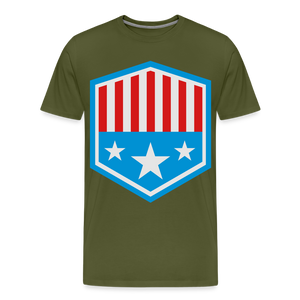 Men's Patriot Tee - olive green