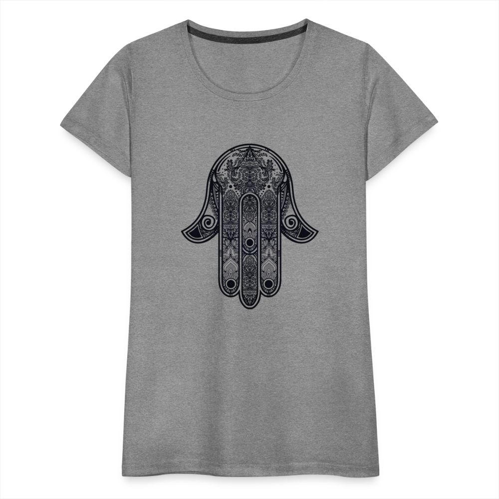 Hand of Fatimah Women’s Premium T-Shirt - heather gray